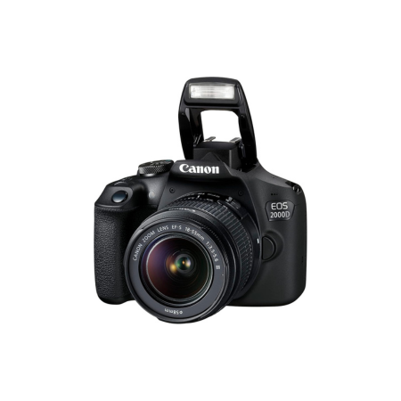 Canon EOS 2000D + EF-S 18-55mm III Lens - Easy-to-use DSLR Camera with a Versatile Lens, Ideal for Portraits and Landscapes